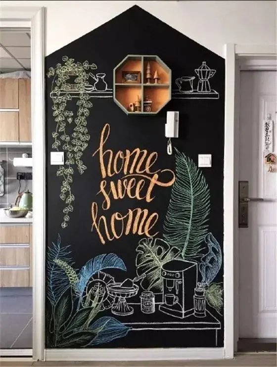 黑板咖啡馆画画图片_咖啡厅黑板_咖啡馆黑板画